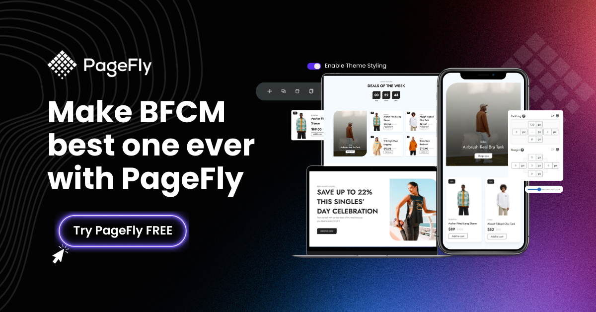 PageFly BFCM Deal
