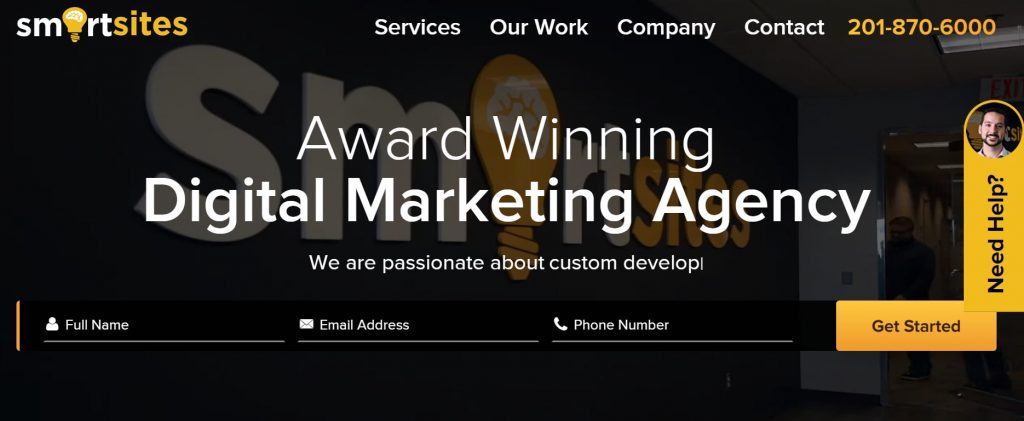 SmartSites is an award winning digital marketing agency