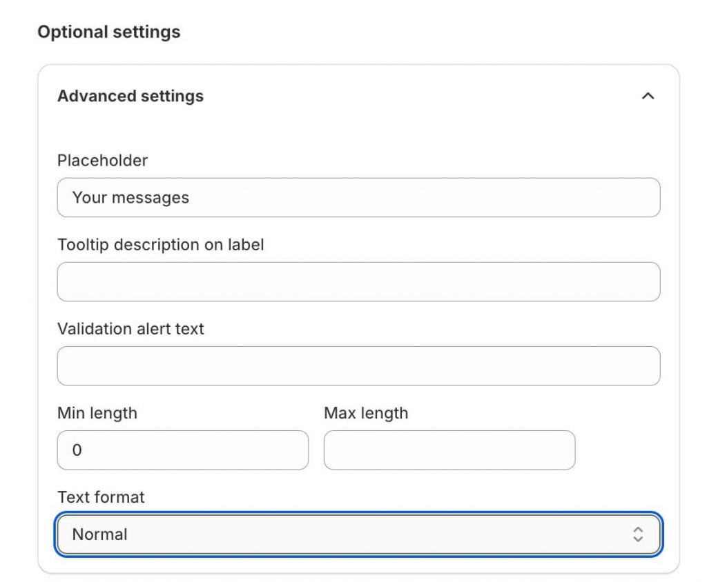 Check the Optional Settings of EXPO