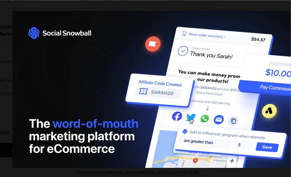 Social Snowball platform