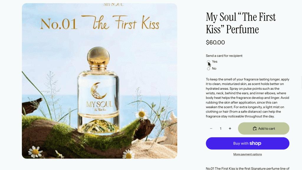 Front end with font picker:paragraph:html