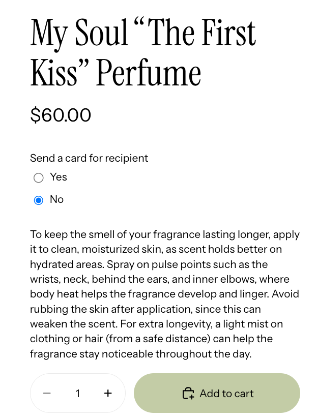 display paragraph on the storefront