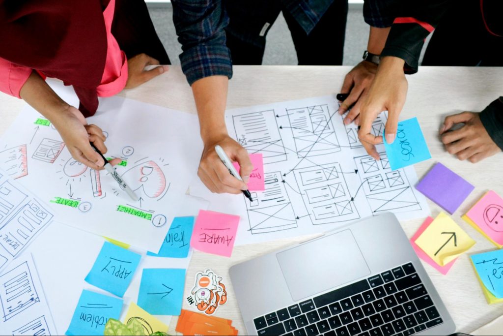 redesigning to optimize the pages and products